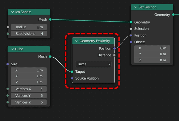 Geometry Proximityを使った例