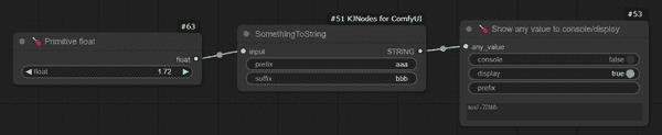 SomethingToStringノード例