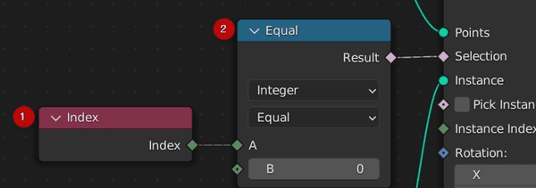 Indexを使ったノード例